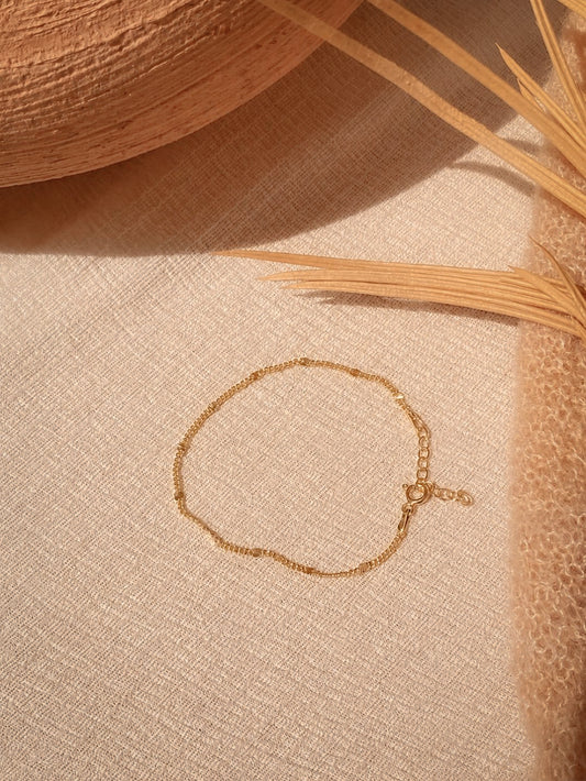 PULSERA BARBADA DORADA