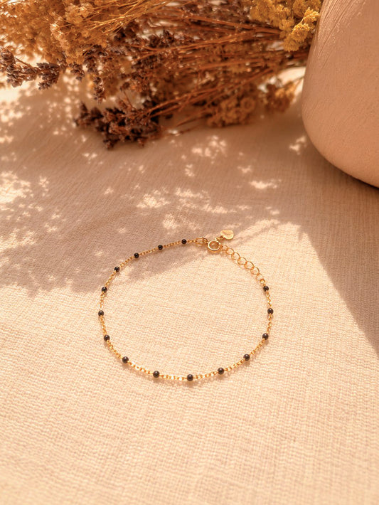PULSERA ESMALTE NEGRO