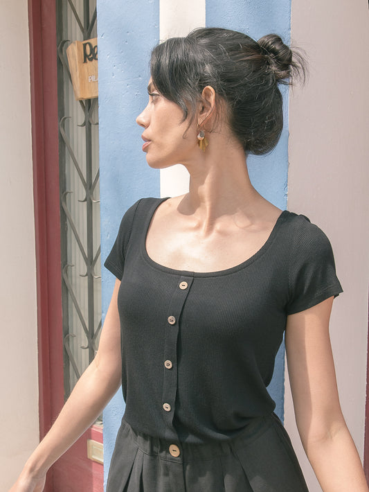 CAMISETA DANNA NEGRA