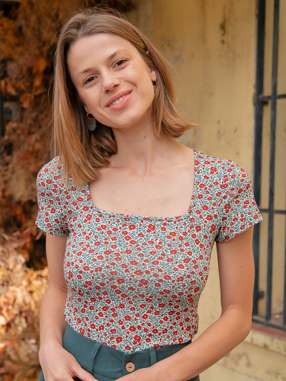 CAMISETA MARGOT AMAPOLA