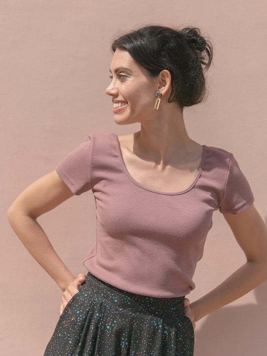 CAMISETA MEI LAVANDA
