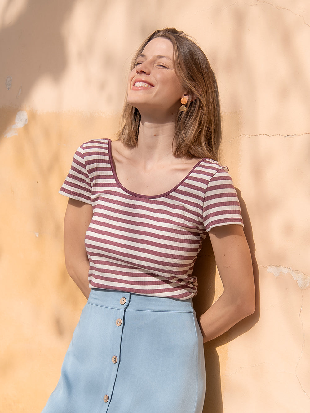 CAMISETA MEI PLUM