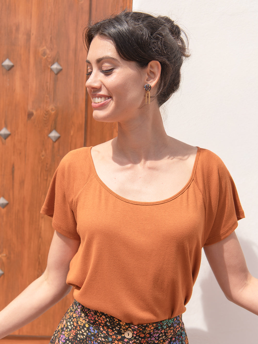 CAMISETA BIBI CANELA