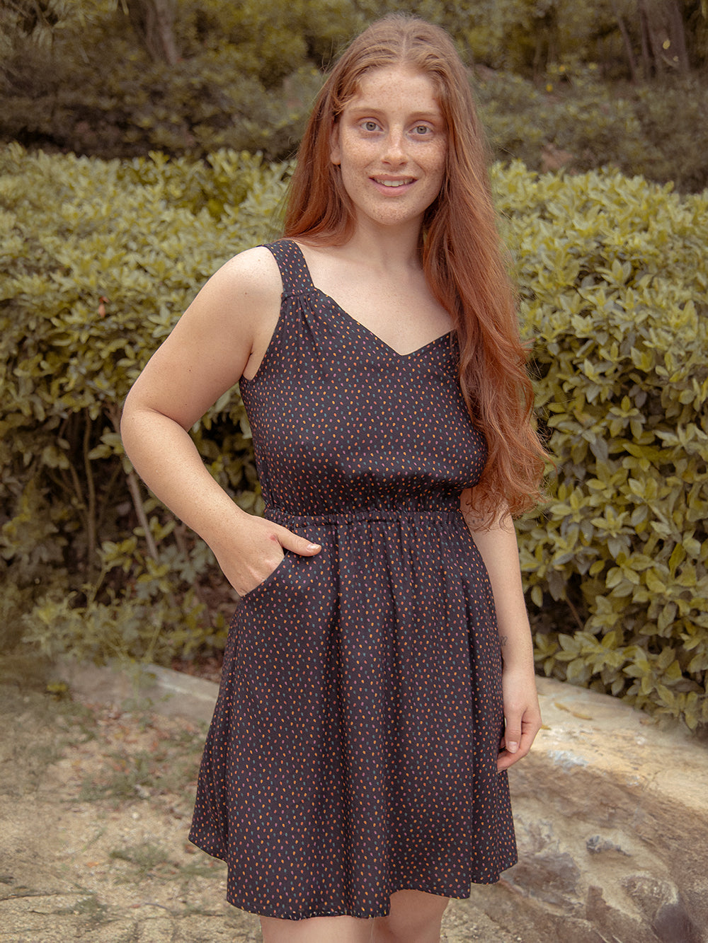 VESTIDO CANDELA DROPS