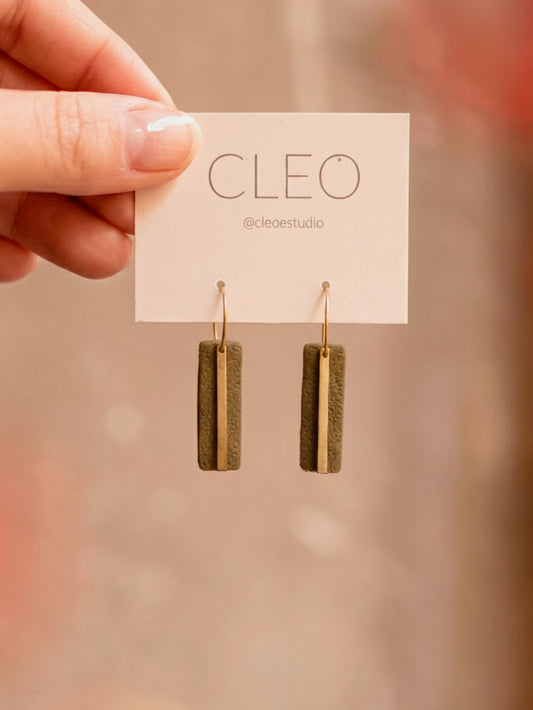 CLEO LISE CHAMPAGNE EARRINGS
