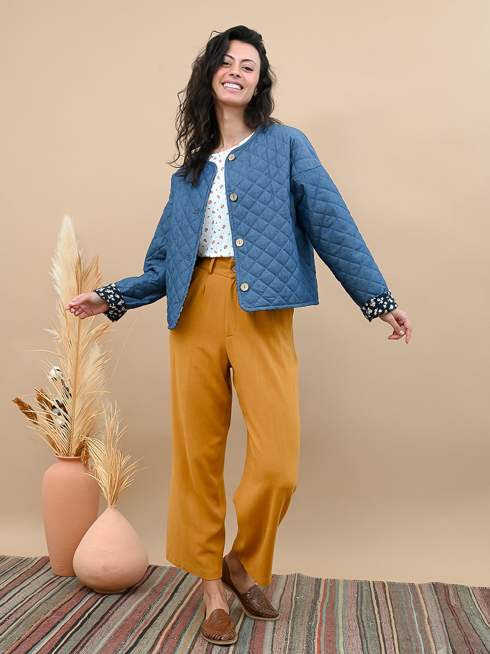 CHAQUETA CLARA DENIM