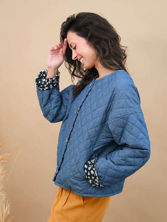 CHAQUETA CLARA DENIM