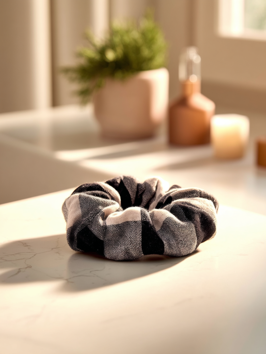 VICHY 2 SOLIDARITY SCRUNCHIE